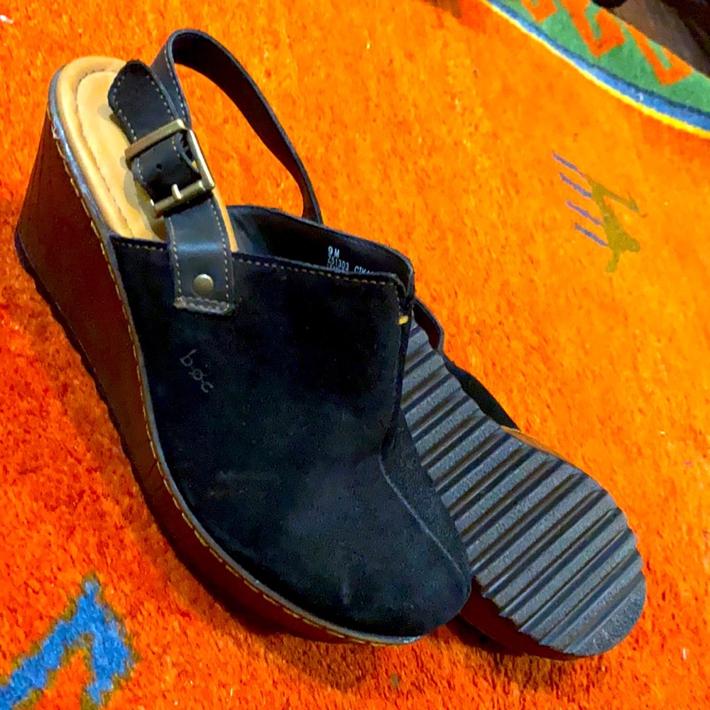 BØC Suede orthopedic mules